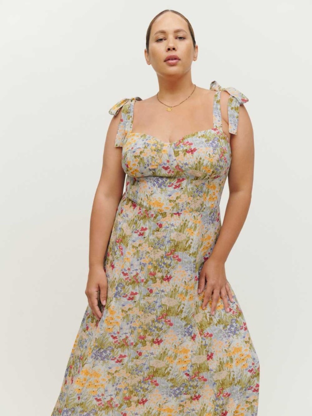 Gorgeous Reformation Nadira Dress Size 14